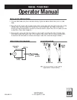 Preview for 2 page of A&I Products A-AH474 Operator'S Manual