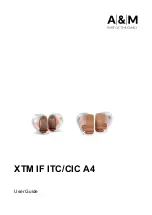 A&M XTM IF ITC/CIC A4 User Manual preview