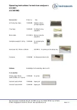 Preview for 19 page of a&p instruments UX 3081 Operating Instructions Manual