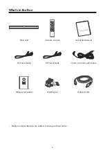 Preview for 5 page of A&S 2.1 Bar with Wireless Subwoofer 300 User Manual