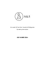 A&S ASF-460WEXDA+ Operating Instructions Manual preview