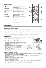 Preview for 7 page of A&S Mini Studio Bar 110 User Manual