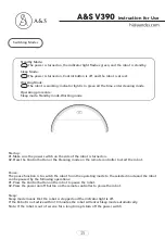 Предварительный просмотр 18 страницы A&S Neatsvor V390 User Manual