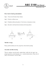 Preview for 10 page of A&S S100 User Manual