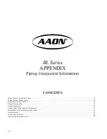 Предварительный просмотр 12 страницы AAON BL Series Installation, Service & Owners Information Manual