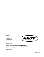 Preview for 32 page of AAON HB Series Installation And User Manual