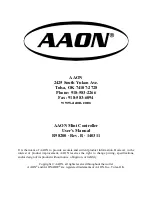 Preview for 52 page of AAON Mini Controller User Manual