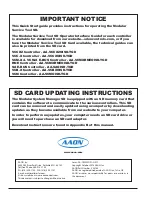 Preview for 2 page of AAON SS1068 Quick Start Manual