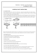 Предварительный просмотр 3 страницы AAQ AutoLift AL-3000AG Installation Manual & Operation Instructions