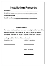 Preview for 4 page of AAQ AutoLift AL-8803 Installation Manual & Operation Instructions