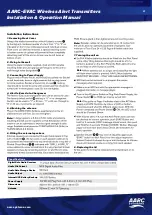 Preview for 3 page of AARC Systems AARC-EVAC Installation & Operation Manual