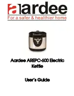 Aardee AREPC-600 User Manual preview