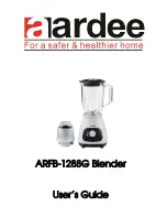 Aardee ARFB-1288G User Manual preview