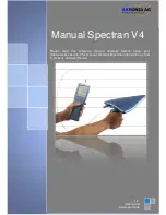 Предварительный просмотр 1 страницы Aaronia Spectran V4 Manual