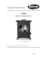 Aarrow Arley Operating & Installation Manual preview