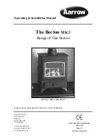 Preview for 1 page of Aarrow Becton 7 MK 3 Operating And Installation Manual