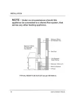 Предварительный просмотр 12 страницы Aarrow Ecoburn Plus 4 BK061a Operating & Installation Manual