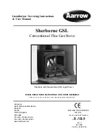 Aarrow Gas Stove Installation Manual preview