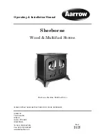 Aarrow Sherborne Large Multifuel Operating & Installation Manual preview