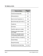 Preview for 8 page of Aarrow Signature Inset 5 Operating & Installation Manual