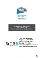 Preview for 3 page of AAS 11-024 User And Installation Manual