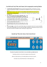 Preview for 10 page of AAS DARVALL Cozy Instruction Manual