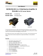 AAS HD-SDE-122 User Manual предпросмотр