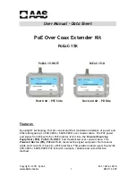 Предварительный просмотр 1 страницы AAS PoEoC-15K User Manual