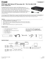 AAS VPHP15-04K User Manual предпросмотр