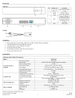 Preview for 2 page of AAS VPHP15-04K User Manual