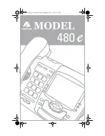 Aastra 480E Manual предпросмотр