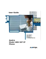 Aastra 480I SIP IP PHONE User Manual preview