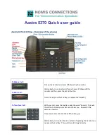 Preview for 1 page of Aastra 5370 Quick User Manual