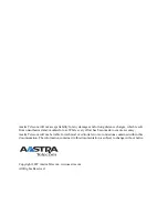 Предварительный просмотр 2 страницы Aastra 53I Release Note