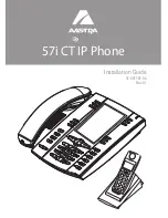 Aastra 57I CT Installation Manual preview