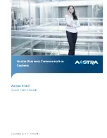 Aastra 612d Quick User Manual preview