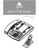 Aastra 6751i CT Installation Manual preview