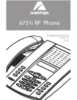 Предварительный просмотр 1 страницы Aastra 6751i RP Installation Manual