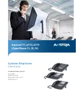 Aastra 6771 User Manual preview