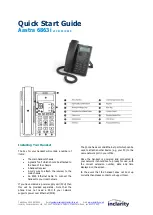 Aastra 6863i Quick Start Manual preview