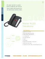 Aastra 9110 Specifications preview