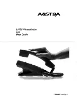 Preview for 1 page of Aastra 9316CW Installation And User Manual