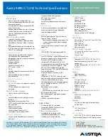 Preview for 2 page of Aastra 9480i CT Series Specification Sheet