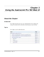 Preview for 27 page of Aastra AastraLink Pro 160 Administrator'S Manual