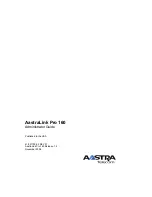 Preview for 360 page of Aastra AastraLink Pro 160 Administrator'S Manual