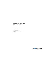 Предварительный просмотр 230 страницы Aastra AastraLink Pro 160 User Manual