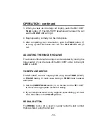 Preview for 10 page of Aastra BE-100HT Owner'S Manual