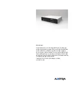 Preview for 26 page of Aastra BluStar For Conference Room Installation Manual