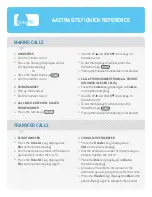 Preview for 1 page of Aastra Clearspan 6757i Quick Reference