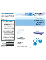 Aastra CNX Quick Reference Card предпросмотр